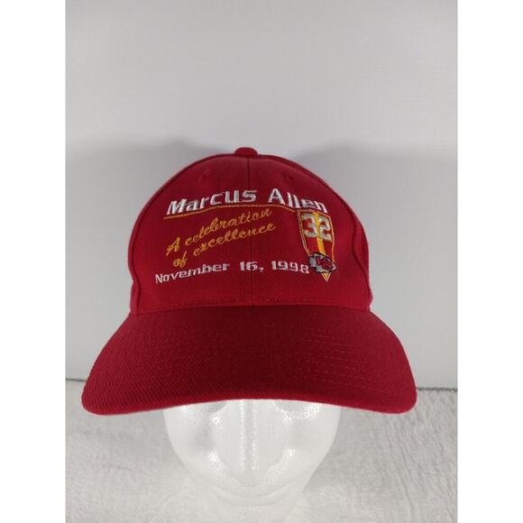 Vintage Marcus Allen Kansas City Chiefs Snapback Cap Hat Snapback - Picture 2 of 5
